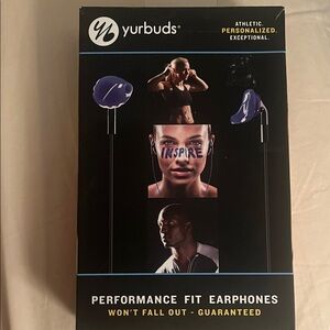 Performance Fit Earphones - Blue